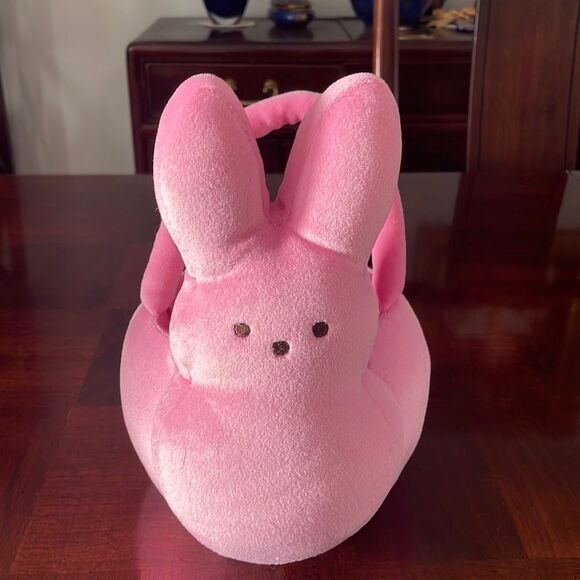 Just Born Peeps Pink Basket Bunny - Picture 1 of 8